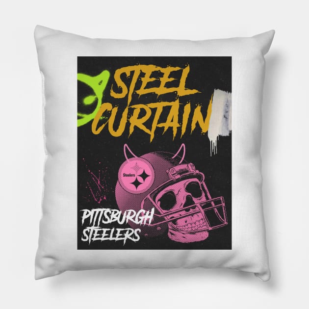 Ptsbrgh Pillow by Aulian