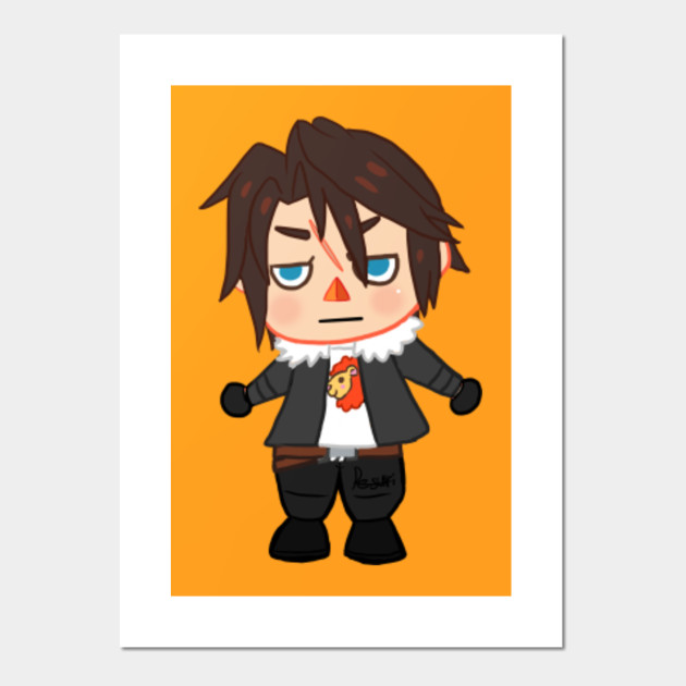 Squall Leonhart Animal Crossing Squall Leonhart Posters And Art Prints Teepublic Uk