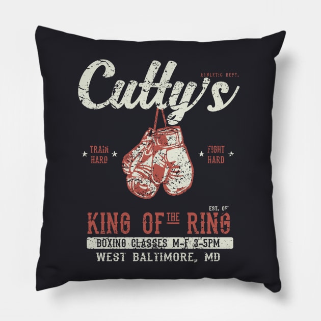 Cutty's Gym Pillow by RippedThemer