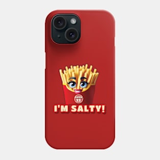 DJ ELECTRA FRY-I'M SALTY! Phone Case