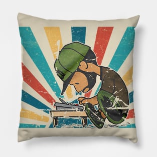 Retro art Pillow