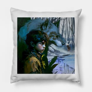 Raised by Wolves Pillow