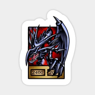 red eyes black dragon Magnet