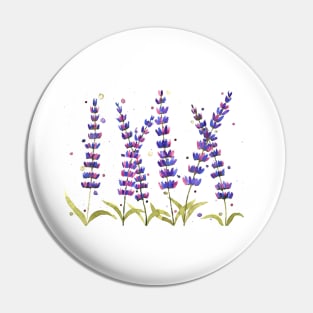 Lavender flowers Pin