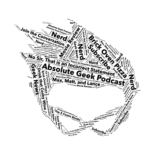 Word Art - Light Colored by Absolute Geek Podcast