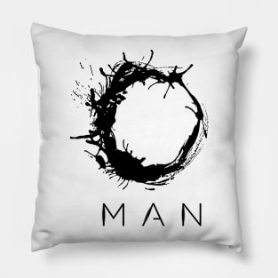 Arrival - Man White Pillow