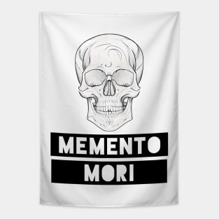 Memento Mori Skull Symbolic Trope Tapestry