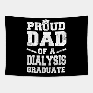 Mens Premature Newborn Nurse Gift Proud Dad Dialysis Graduate Tapestry