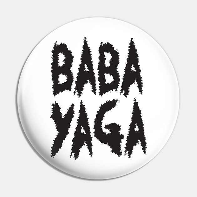 Big Bad BABA YAGA Pin by Knocking Ghost