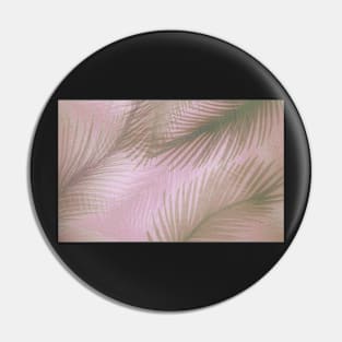 PASTEL PINK GREY DECO  FEATHER PALM DESIGN TROPICAL ART POSTER Pin