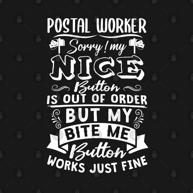 Funny Postal Worker - Postal Gift by arlenawyron42770