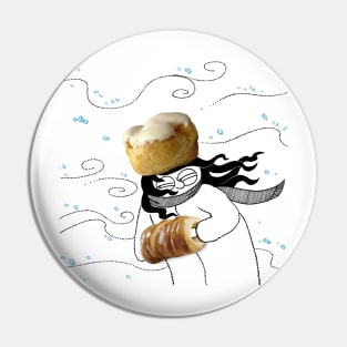 Pastries - Fur Hat and Muff Pin