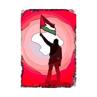 Palestine Flag Lives Matter P1 T-Shirt