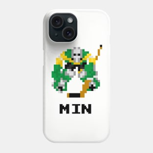 16-Bit Hockey Goalie - Minnesota Phone Case