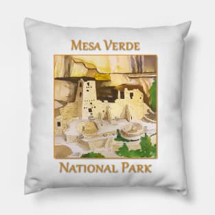 Mesa Verde National Park Pillow