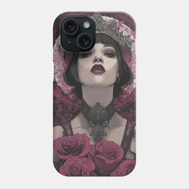 Goth Queen Phone Case by DarkSideRunners