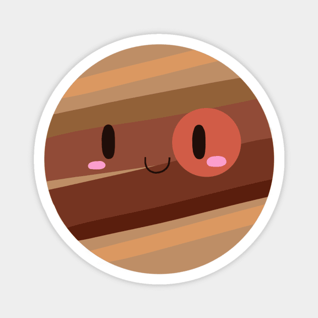 Cute Jupiter Magnet by SaganPie