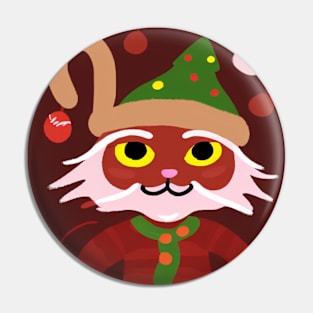 Cat Chocolate Christmas dream Pin