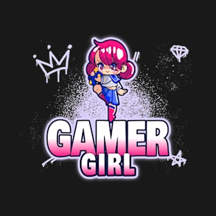 Gamer Girl Anime Otaku T-Shirt