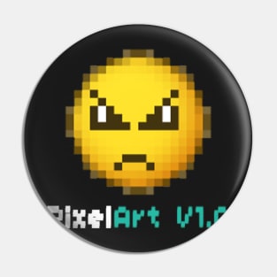 PixelArt V1.0 | Smiley :(( Pin