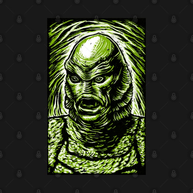 The Gill-man by DeeSquaredDesigns