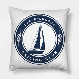 Lac d'Annecy sailing Pillow