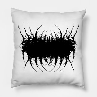 Dark tribal 1 Pillow