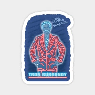 Tron Burgundy Magnet