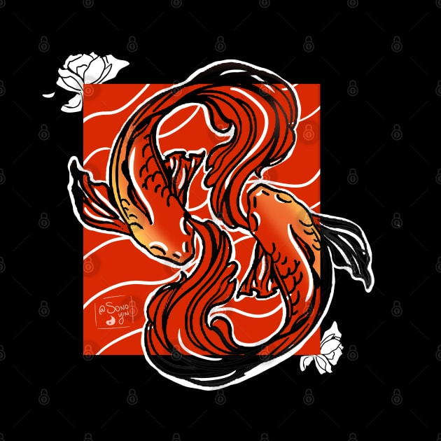 Red fish by Sonoyang