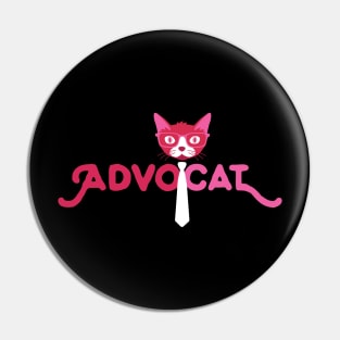 Advocat logo Pin