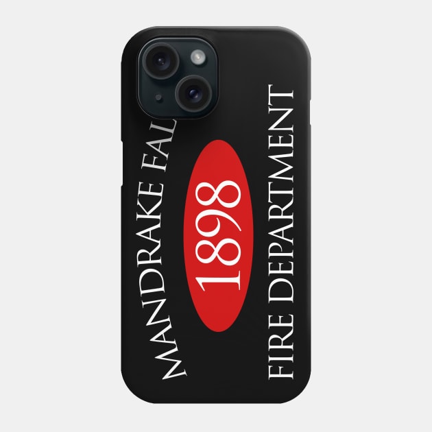 Mandrake Falls Fire Department Phone Case by Meta Cortex