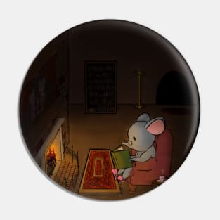 Cozy Mouse Pin