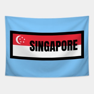 Singaporean Flag Tapestry