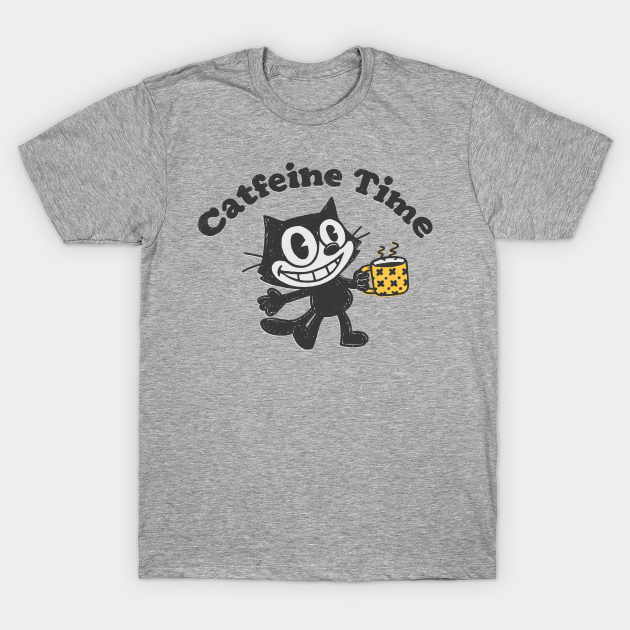 CATfeine Time - Cats Lover - T-Shirt