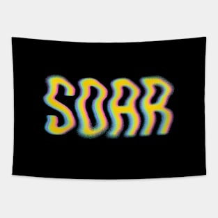 soar - distortion type Tapestry