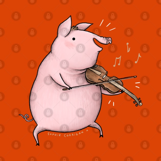 Piggy on the Fiddle by Sophie Corrigan