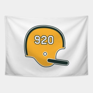 Green Bay Packers 920 Helmet Tapestry