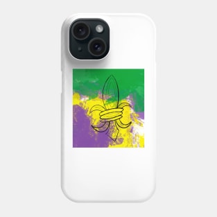 Mardi Gras Fleur de Lis Phone Case