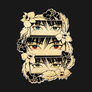 Manga Eyes Japanese Art T-Shirt