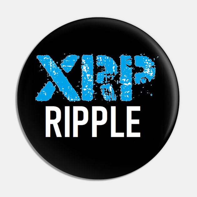 Ripple XRP (Front & Back Designs) Pin by DigitalNomadInvestor