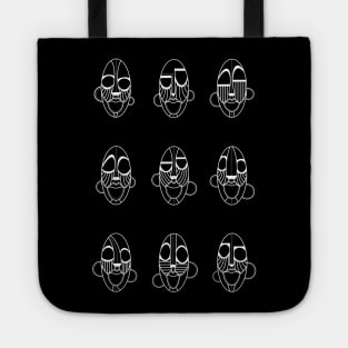 AFRO MASK (LXZ) Tote