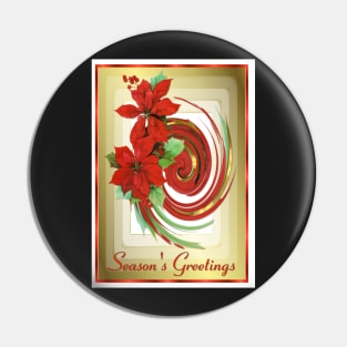 Christmas Swirl Pin