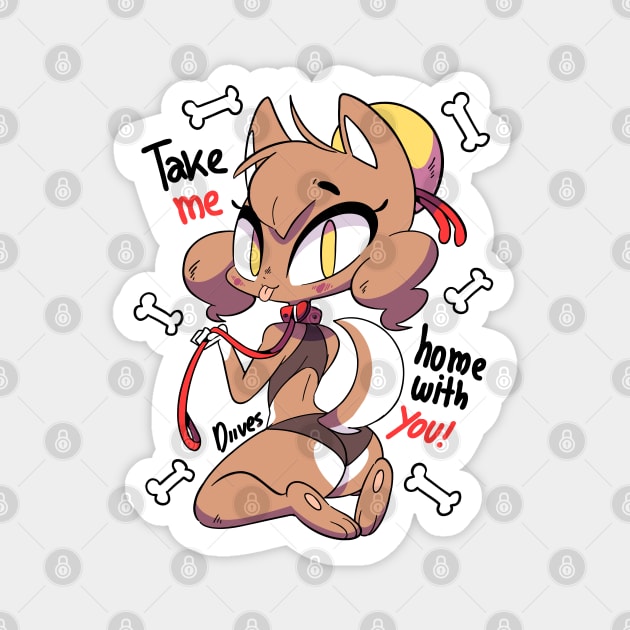 Baozi - Take Me Home With You Magnet by diives