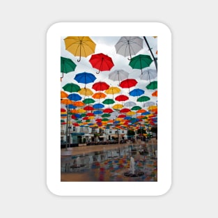 Colourful Umbrellas Torrox Costa Del Sol Spain Magnet