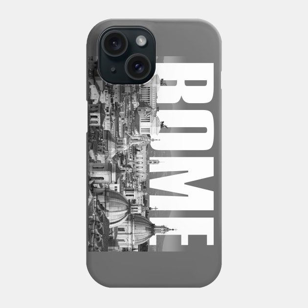 Rome Cityscape Phone Case by PLAYDIGITAL2020