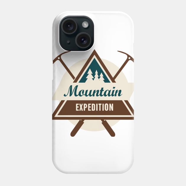 Mountain Expedition Adventure Phone Case by LR_Collections