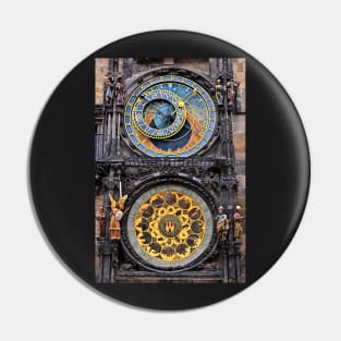 The astronomical clock of Prague Pin