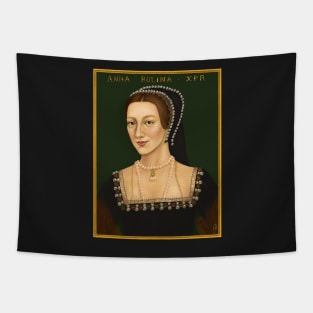 Digital portrait of Anne Boleyn Tapestry