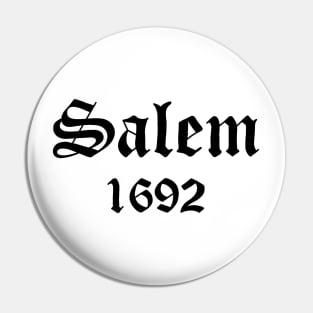 Salem 1692 Pin