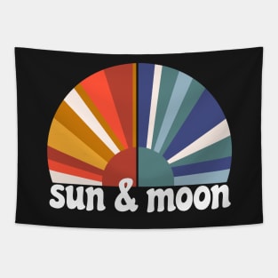 Sun And Moon Tapestry